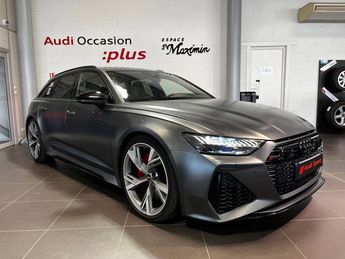  Voir détails -Audi RS6 AVANT V8 4.0 TFSI 600 Tiptronic 8 Quattr à Saint-Maximin (60)