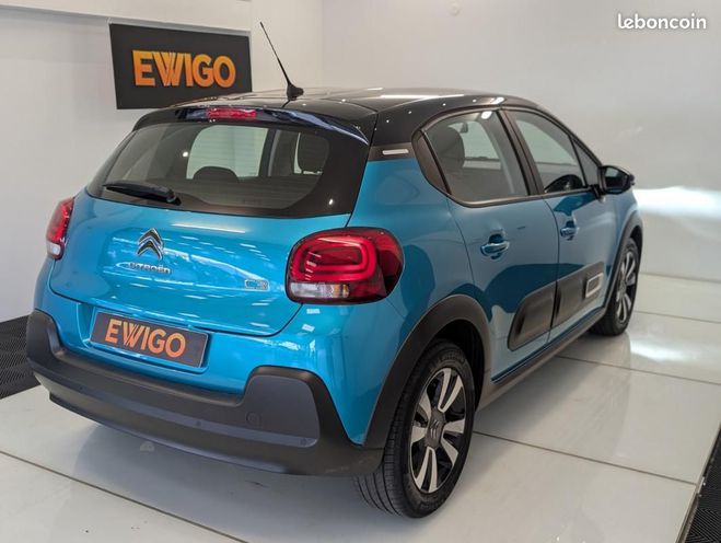 Citroen C3 1.2 PURETECH 110ch SHINE EAT6 Bleu de 2021