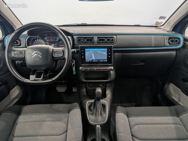 Citroen C3 1.2 PURETECH 110ch SHINE EAT6 Bleu de 2021