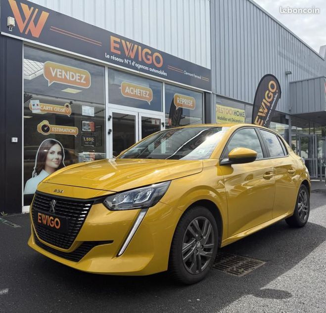 Peugeot 208 GENERATION-II 1.2 PURETECH 100CH ACTIVE  Jaune de 2021