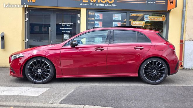 Mercedes Classe A 2.0 200D 150 AMG LINE 8G-DCT BVA GARANTI Noir de 2020