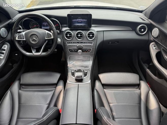 Mercedes Classe C 2.2L 200d CDI 136ch AMG 7G-TRONIC BVA To Blanc de 2016