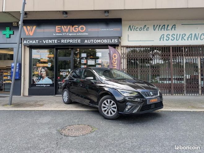 Seat Ibiza V 1.0 TSI 95 ch XCELLENCE CARPLAY Noir de 2019