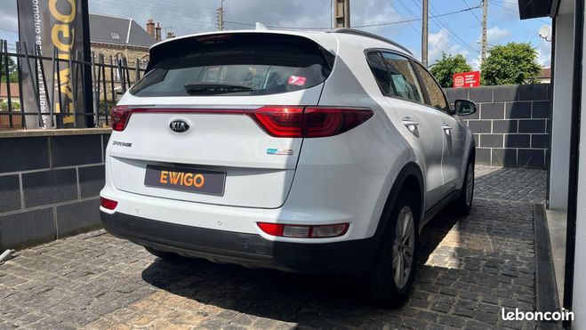 Kia Sportage 1.7 CRDI 115ch ACTIVE 4X2 ISG Blanc de 2018