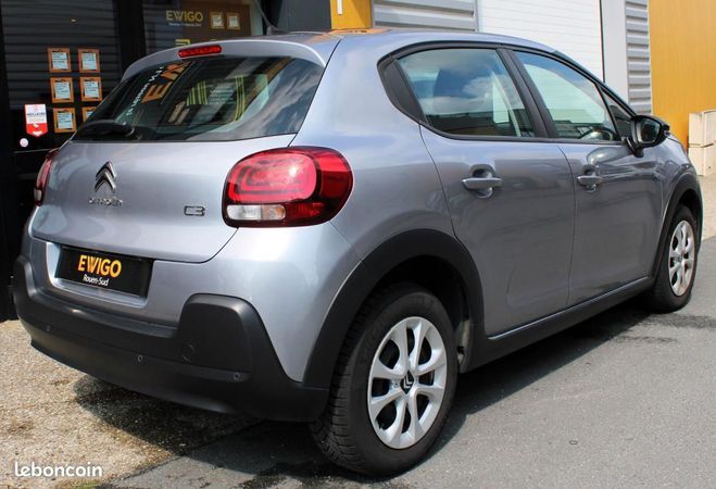Citroen C3 III 1.5 BlueHDi 100 ch FEEL BUSINESS S&S Gris de 2021