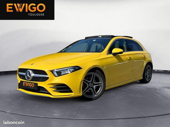 Mercedes Classe A 1.3 180 135 CH AMG LINE 7G-DCT Jaune de 2019