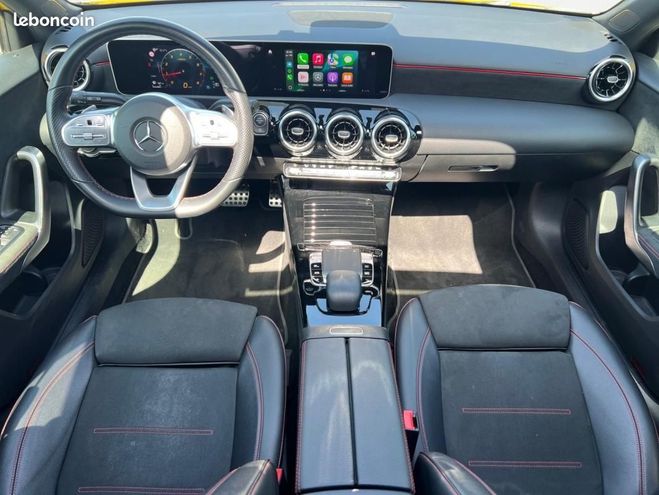 Mercedes Classe A 1.3 180 135 CH AMG LINE 7G-DCT Jaune de 2019