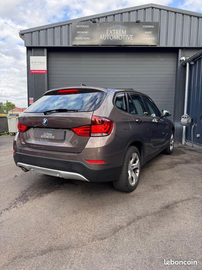 BMW X1 18d 2.0d 143ch lounge Marron de 2013