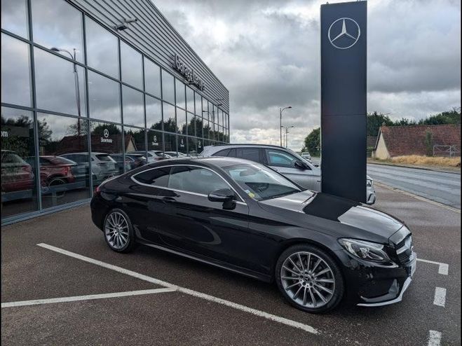 Mercedes Classe C Coupe Sport 220 d 170ch Sportline 9G-Tro Noir Obsidienne Mtallise de 2017