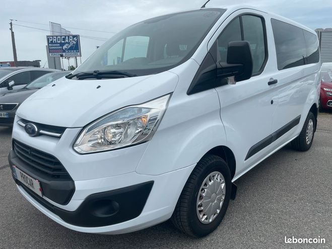 Ford Custom transit kombi 2.2 tdci 100 trend 9 place Blanc de 2012