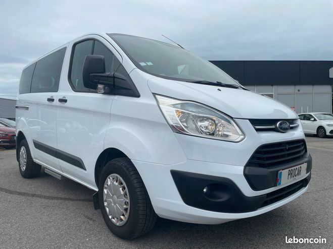 Ford Custom transit kombi 2.2 tdci 100 trend 9 place Blanc de 2012