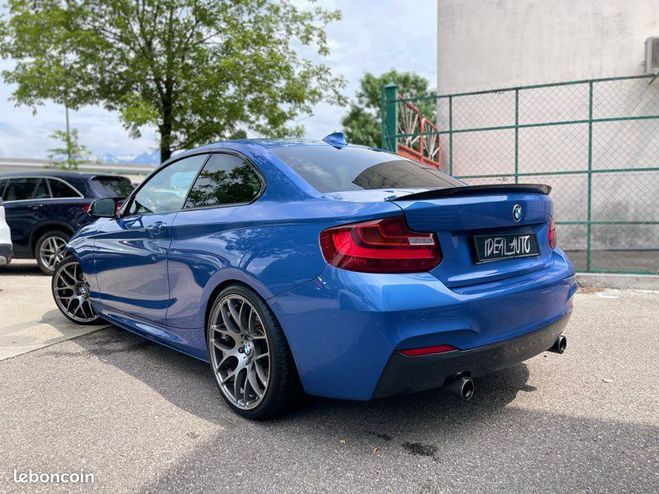 BMW Serie 2 Coupe F22 220iA 184ch M Sport Performanc Bleu de 2015