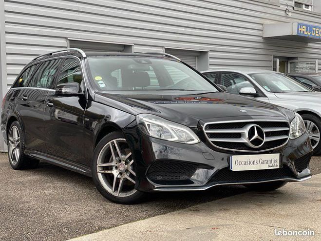 Mercedes Classe E Break 300 BlueTEC Hybrid Sportline AMG 7 Noir de 2014