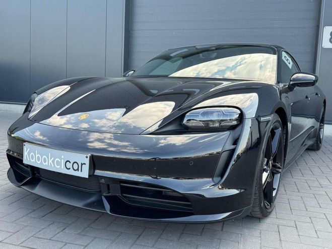 Porsche Taycan 93.4 kWh Turbo -- VEHICULE BELGE CARNET Noir Mtallis de 