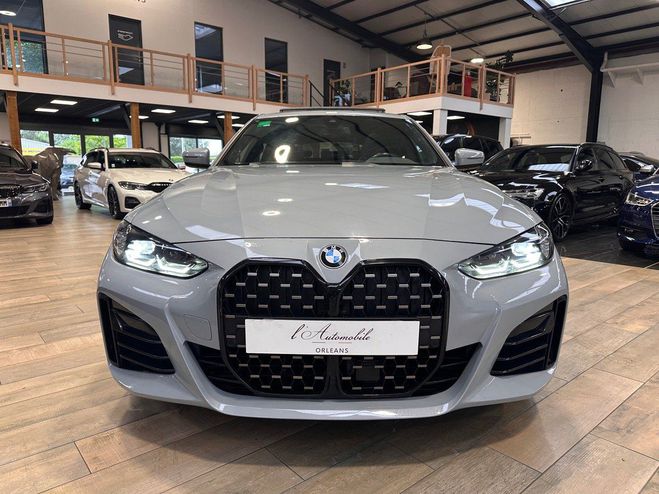 BMW Serie 4 Gran Coupe 420d 190 ch M SPORT (G26) BVA Gris Clair de 2022