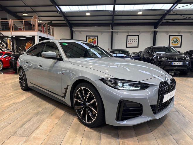 BMW Serie 4 Gran Coupe 420d 190 ch M SPORT (G26) BVA Gris Clair de 2022