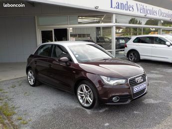  Voir détails -Audi A1 Sportback 1.4 tfsi 122 s line tronic à Mont-de-Marsan (40)