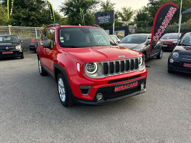 Jeep Renegade 1.6 l MultiJet 120 ch BVR6 BVA Limited ROUGE de 2019