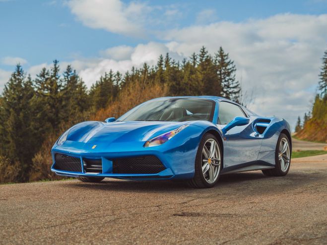 Ferrari 488 Spider 3.9 DCT Bleu Corsa de 2016