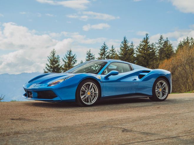 Ferrari 488 Spider 3.9 DCT Bleu Corsa de 2016