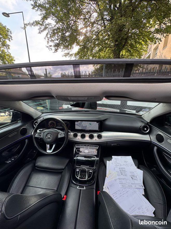 Mercedes Classe E E220 executive 9G-TRONIC anne 03-2018 7 Noir de 2018