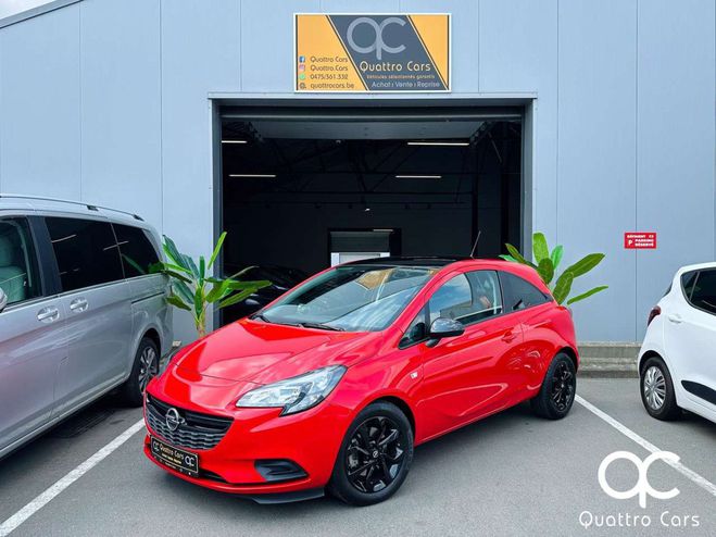 Opel Corsa 1.0Turbo Black Edition 1er Proprio Uniqu Rouge Mtallis de 