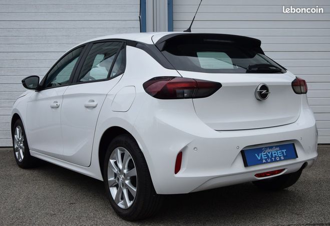 Opel Corsa 1.2 75 ELEGANCE BUSINESS 1re MAIN Blanc de 2021