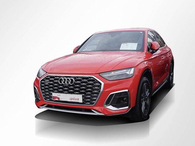 Audi Q5 Sportback 55 TFSI e 367ch S line quattro Rouge Mtallis de 2021
