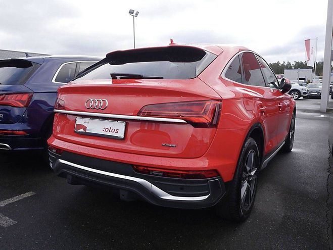 Audi Q5 Sportback 55 TFSI e 367ch S line quattro Rouge Mtallis de 2021