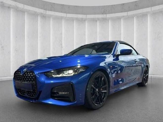 BMW Serie 4 Cabriolet II (G23) 420dA 190ch M Sport Bleu Mtallis de 2022