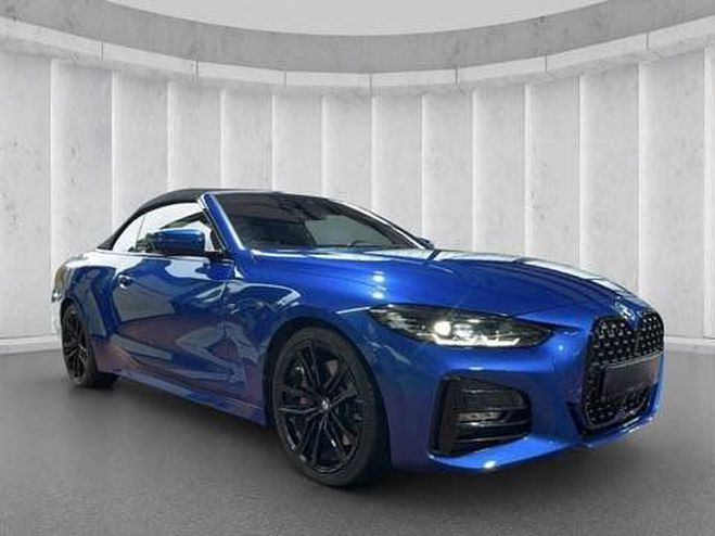 BMW Serie 4 Cabriolet II (G23) 420dA 190ch M Sport Bleu Mtallis de 2022