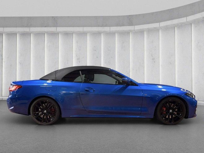 BMW Serie 4 Cabriolet II (G23) 420dA 190ch M Sport Bleu Mtallis de 2022