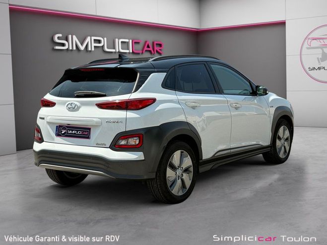 Hyundai Kona ELECTRIC 64 kWh - 204 ch Executive GARAN Blanc de 2021