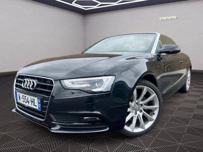Audi A5 CABRIOLET 3.0 V6 TDI 204 AMBITION LUXE C Noir de 2011