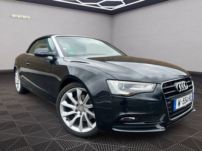 Audi A5 CABRIOLET 3.0 V6 TDI 204 AMBITION LUXE C Noir de 2011