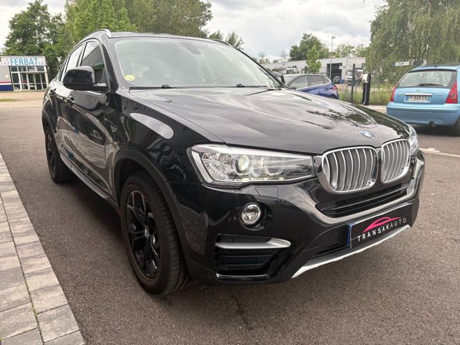 BMW X4 f26 xdrive20d 190ch xline a gps camera d NOIR de 2015