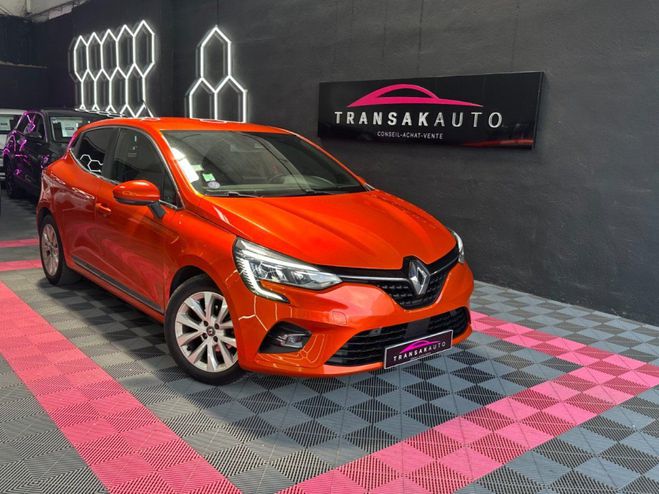 Renault Clio V Intens 100 ch TCE - Ecran tactile 9,3  Orange de 2020
