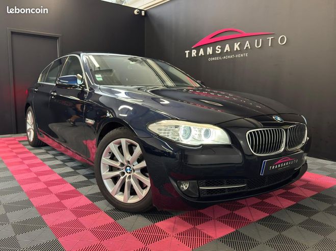BMW Serie 5 F10 535i 306ch Luxe SECONDE MAIN SUIVI C Bleu de 2010