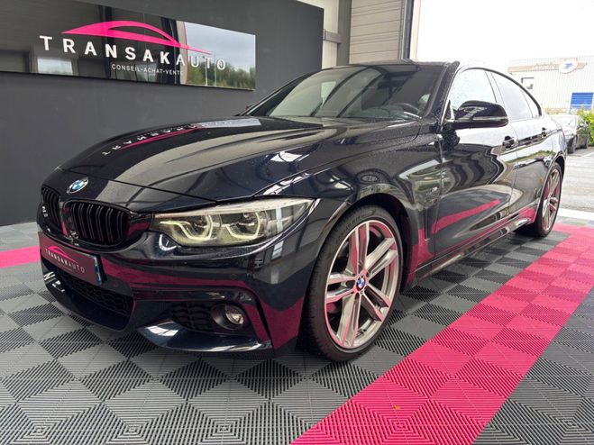 BMW Serie 4 Gran Coupe F36 LCI 420d 190 ch BVA8 M Sp Noir de 2017