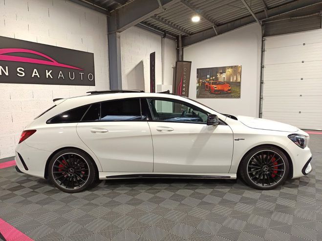 Mercedes Classe CLA CLASSE SHOOTING BRAKE 45 AMG 380CH DCT 4 Blanc Blanc Nacre de 2016