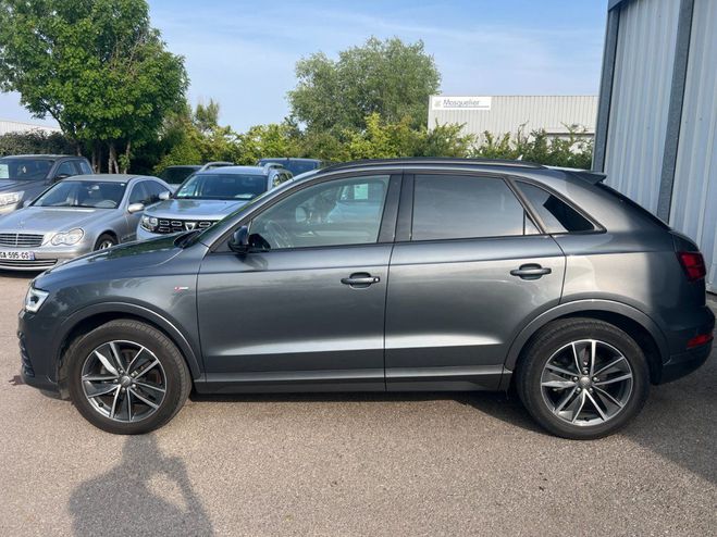 Audi Q3 2.0 TDI 120 ch Midnight Series - CAM - C Gris de 2018