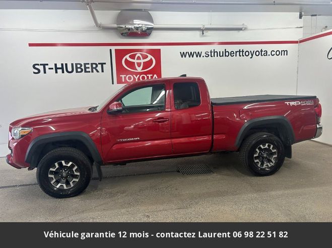 Toyota Tacoma trd off road double cab 4x4 tout compris Rouge de 2017