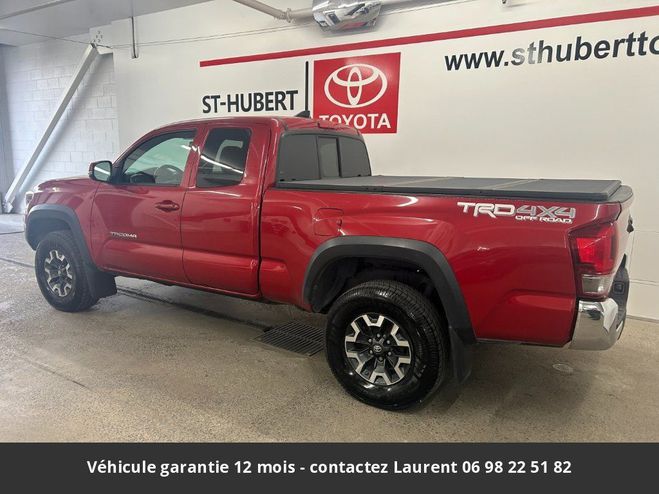 Toyota Tacoma trd off road double cab 4x4 tout compris Rouge de 2017