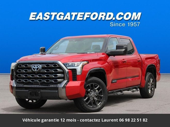 Toyota Tundra platinum hybride max force tout compris  Rouge de 2022