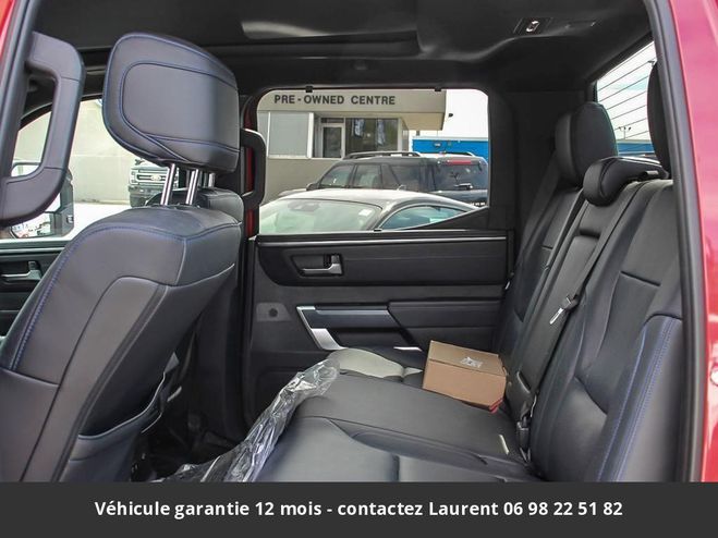 Toyota Tundra platinum hybride max force tout compris  Rouge de 2022