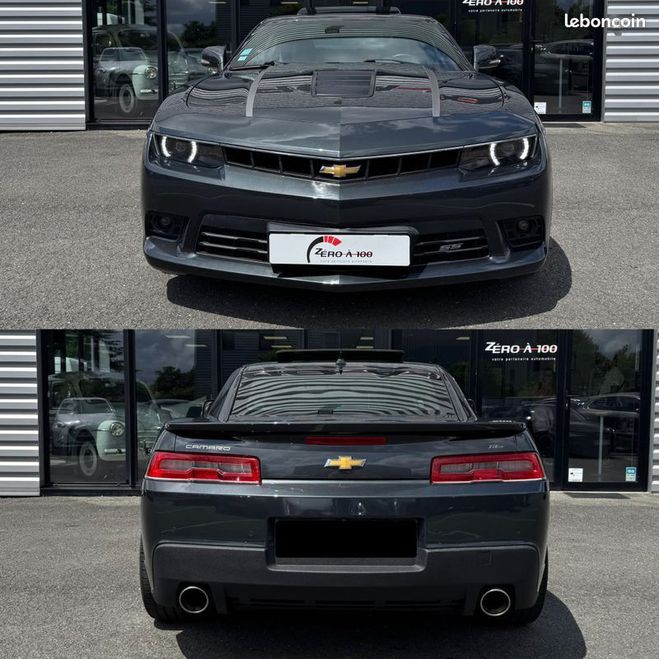 Chevrolet Camaro SS V8 6.2 405ch BOITE AUTOMATIQUE   TOIT Gris de 2014