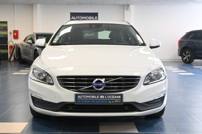Volvo V60 BUSINESS D2 120 ch Stop&Start Geartronic Blanc de 2016