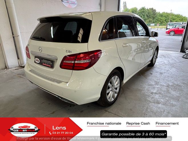 Mercedes Classe B 200 CDI 136 CV INSPIRATION // CLIM / CAM Blanc Nacr de 2015