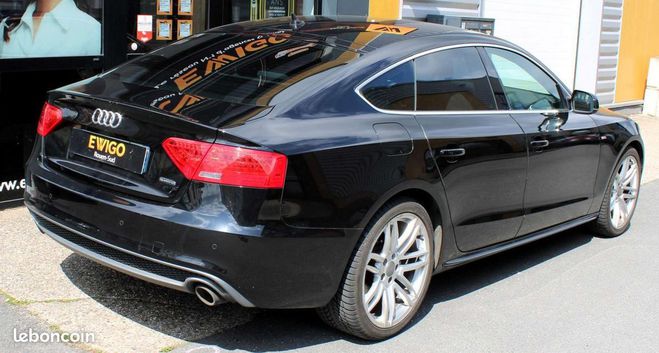 Audi A5 Sportback 3.0 TDI 245 ch S-LINE QUATTRO  Noir de 2015