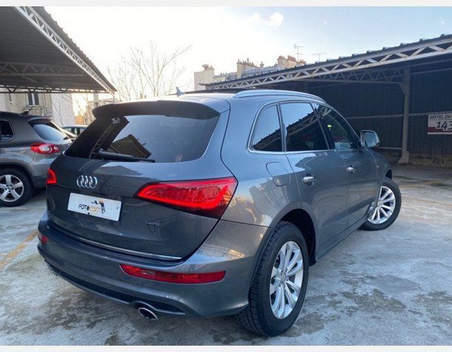Audi Q5 2.0 TFSI 230CH AMBITION LUXE QUATTRO TIP Gris de 2016